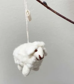 Gry And Sif Ophæng Får Mini, Hvid – Gry & Sif* Påske|Højtider