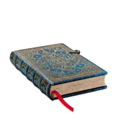 Paperblanks , Azure, Notesbog, Linjeret, Hardcover, Mini, 11×14 cm* Notesbøger|Papirvarer