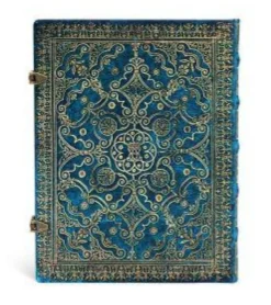 Paperblanks , Azure, Notesbog, Blank, Hardcover, Ultra,18×23 cm* Notesbøger|Papirvarer