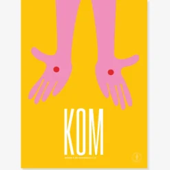 Josephine Blay Plakat: KOM 30×40 cm af*Børn Papirvarer|Plakater Til Børn