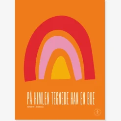 Josephine Blay Plakat: PÅ HIMLEN TEGNEDE HAN EN BUE* Papirvarer|Barnedåb