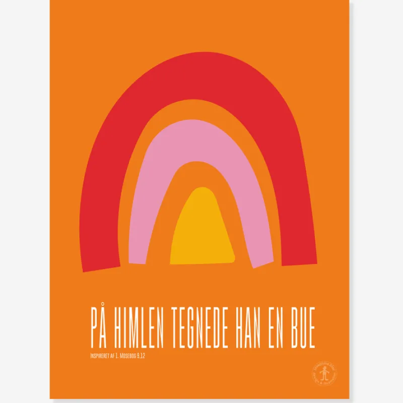 Josephine Blay Plakat: PÅ HIMLEN TEGNEDE HAN EN BUE* Papirvarer|Barnedåb