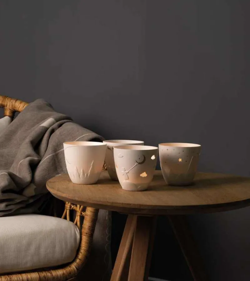 Ru00e4der Design Stories Poesi Lysestage med engel, Guld* Julepynt|Jul