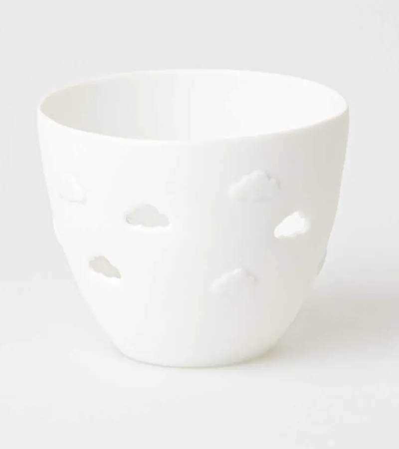 Ru00e4der Design Stories Poesi stage, Engel med måne, Hvidt porcelæn* Julepynt|Jul