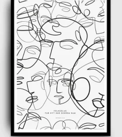 MeAndMyHouse Poster: Folkeslag får nyt håb gennem ham, A3* Papirvarer|Plakater