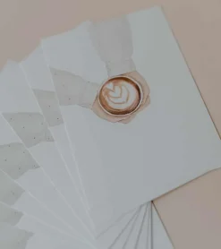 Eulenschnitt Postkort akvarel, kaffe* Kort|Papirvarer