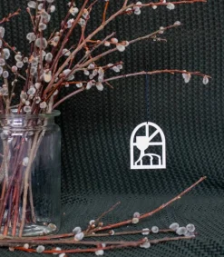 OnlyByGrace Påskeophæng, Nadver, Hvid* Påske|Højtider