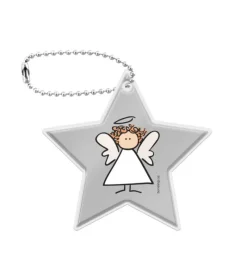 Bornelings Refleks Stjerne med Engel*Børn Kirker Og Foreninger|Til Børn