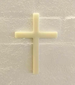 Lohse Selvlysende kors 15 cm*Børn Bøger Om Tro|Dåbshilsner