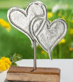 Gilde Skulptur “Kærlighed”, aluminium* Gave-ideer|Bryllup