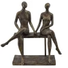 La Vida Skulptur Par på bænk* Gave-ideer|Bryllup
