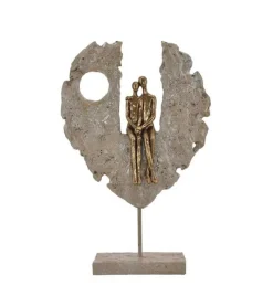 La Vida Skulptur, Par siddende i skulptur, 34 cm* Gave-ideer|Bryllup