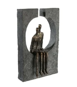 Gilde Skulptur, Sammenhold – tiden er kostbar, H 27 cm* Figurer & Skulpturer|Bolig