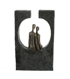 Gilde Skulptur, Sammenhold – tiden er kostbar, H 27 cm* Figurer & Skulpturer|Bolig