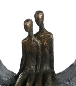 Gilde Skulptur, Sammenhold – tiden er kostbar, H 27 cm* Figurer & Skulpturer|Bolig