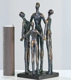 Gilde Skulptur: Sammenhold med 4 personer, 30 cm* Figurer & Skulpturer|Bolig