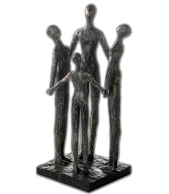 Gilde Skulptur: Sammenhold med 4 personer, 30 cm* Figurer & Skulpturer|Bolig
