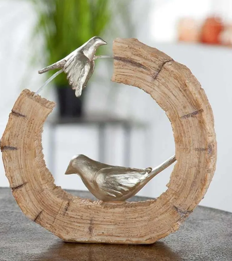 Gilde Skulptur, To fugle, 19 cm* Figurer & Skulpturer|Bolig