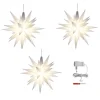 Herrnhuter Sæt a 3 Stjerne, Hvid, 13 cm LED, incl. adapter* Stjerner|Herrnhuter Stjerner