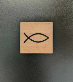 Rico Design Stempel FISK SYMBOL* Servietter Og Pynt|Papirvarer