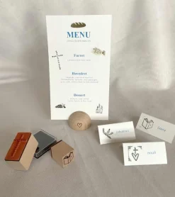 Rico Design Stempel Sæt med Kristne motiver, 10 dele* Kirker Og Foreninger|Servietter Og Pynt