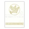 Maria Laach Stort dobbeltkort, Helligåndsdue, naturpapir* Kort|Papirvarer