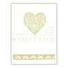 Maria Laach Stort dobbeltkort, Hjerte, naturpapir* Gave-ideer|Kort