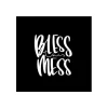 MeAndMyHouse Stort kvadratiskt kort: Bless this mess* Gave-ideer|Kort