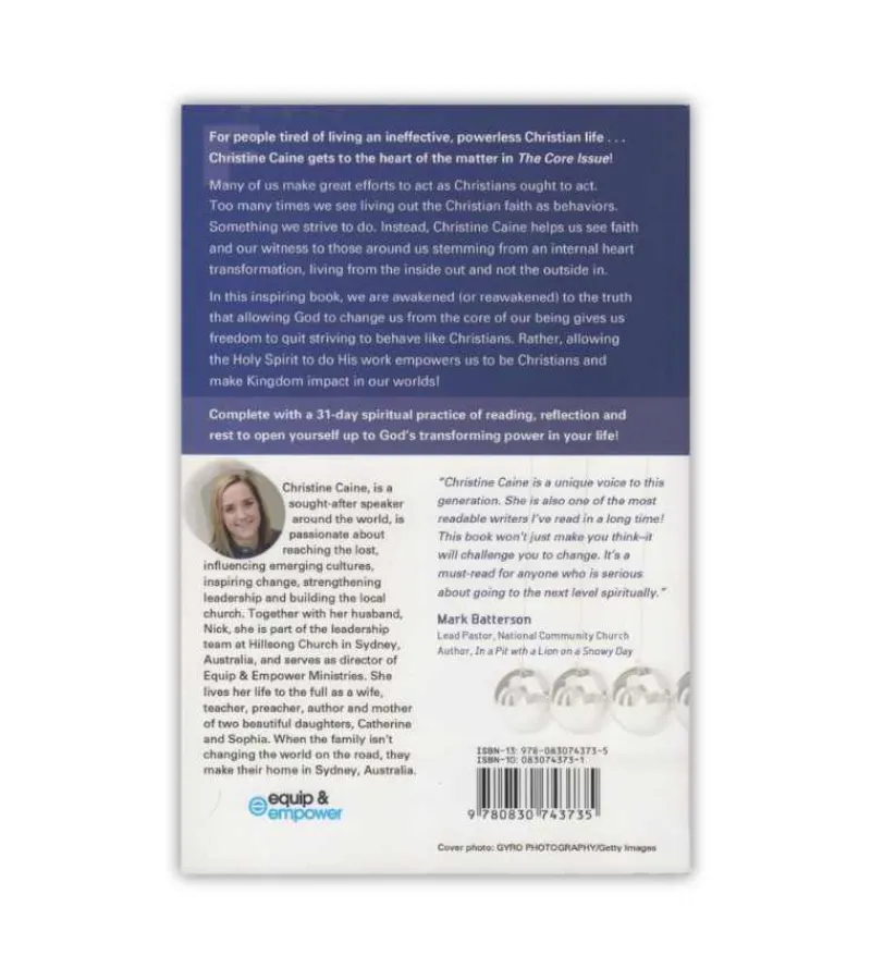 Andre The Core Issue* Bøger Om Tro|Engelske Bøger