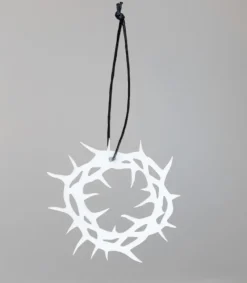 OnlyByGrace Tornekrone Ophæng, Hvid* Påske|Højtider