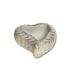Chic Antique Vittel Skjuler hjerte med guldmønster* Kirkegården|Sorg-bearbejdning